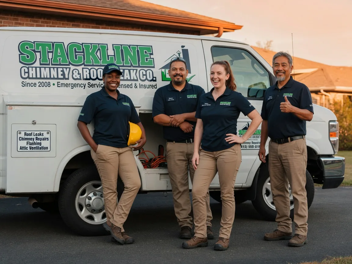 Chimney flashing repair company in Stronghurst, IL